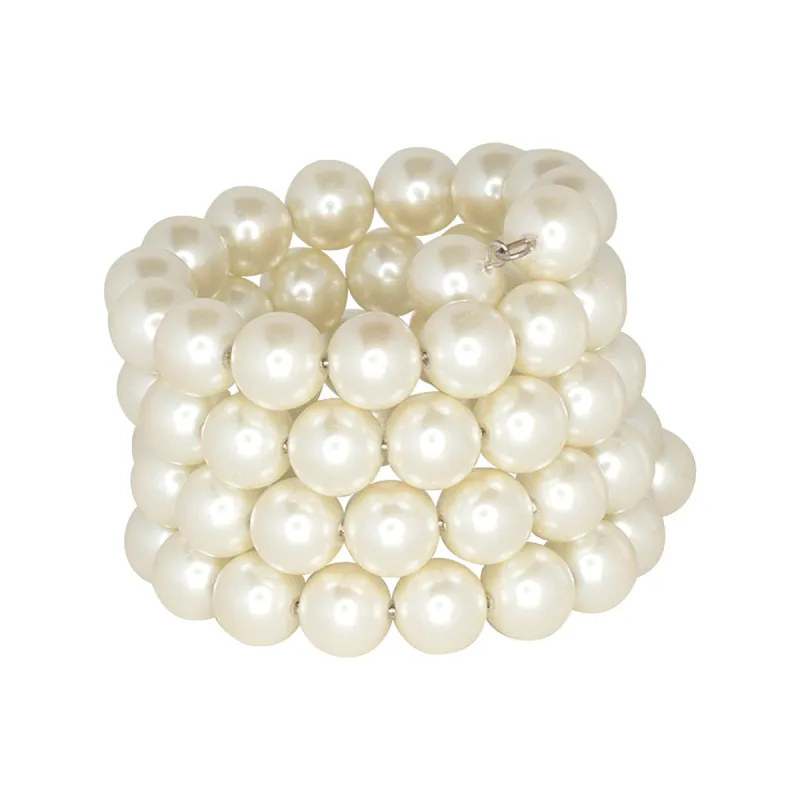 Cultura Pearl Coil Bracelet sold by Kenneth Jay Lane