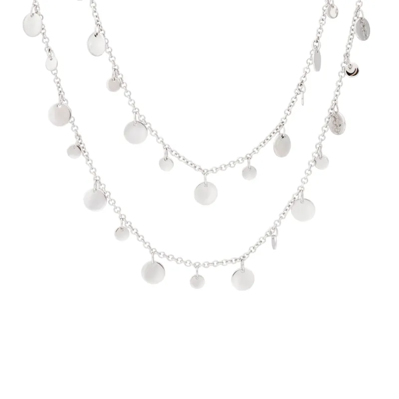 925 Silver w/ Multi Circles Necklace sold by Kenneth Jay Lane