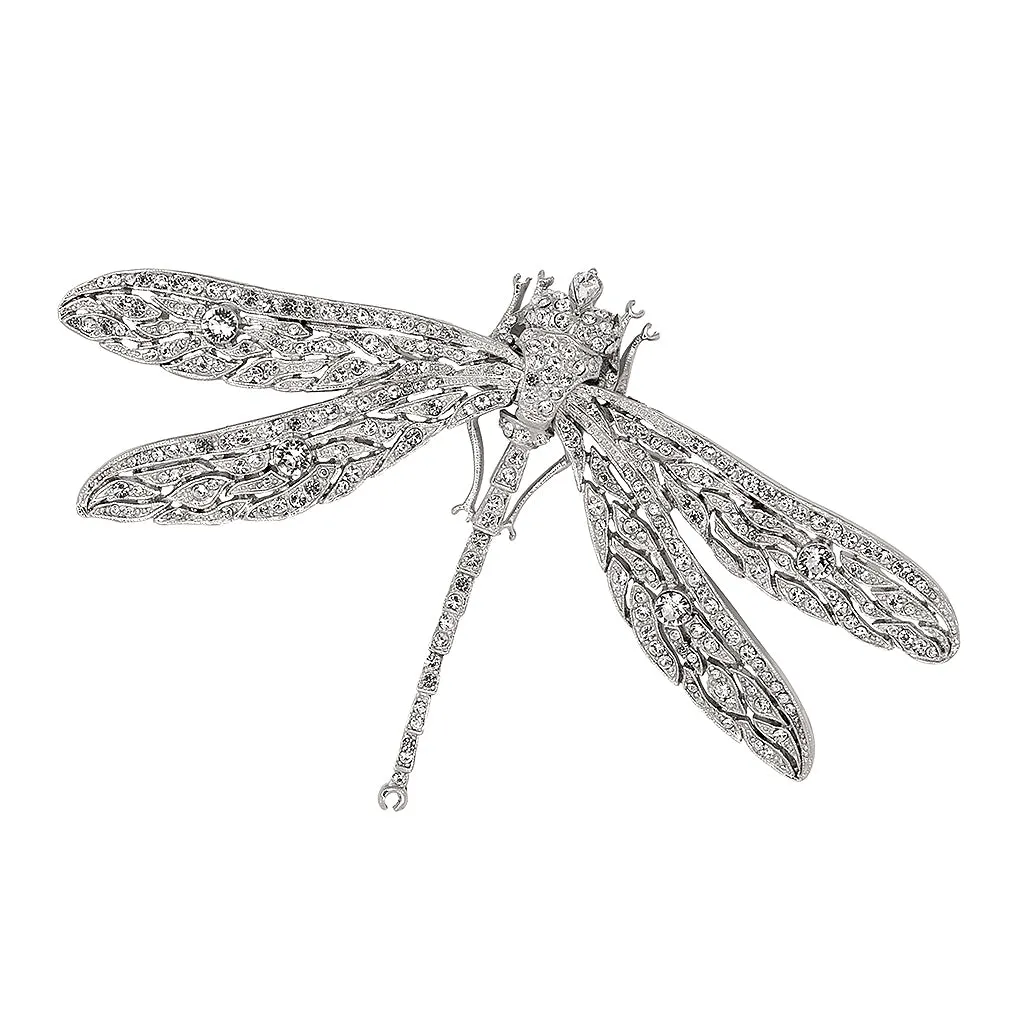 Silver Dragonfly Pin sold by Kenneth Jay Lane