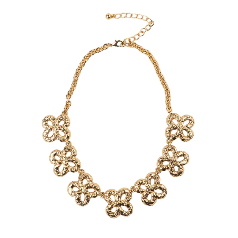 Gold Clover Adjustable Necklace sold by Kenneth Jay Lane