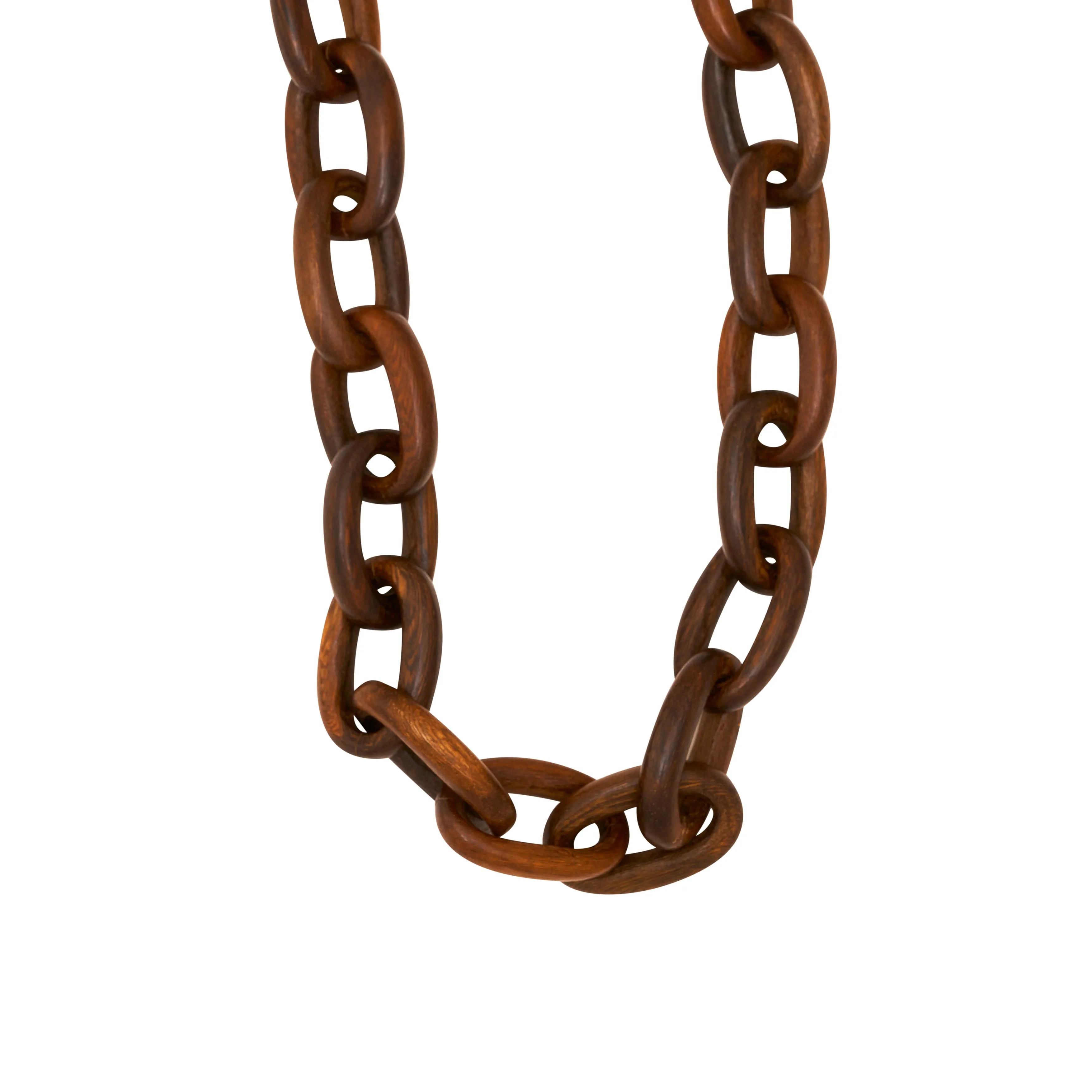 Wooden Link Necklace sold by Kenneth Jay Lane