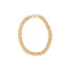 18" Gold Fold Over Clasp Chain Necklace sold by Kenneth Jay Lane