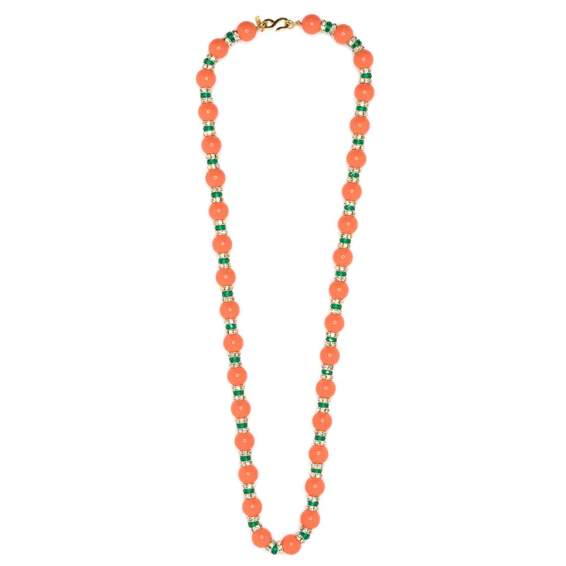 Coral Rhondells Necklace sold by Kenneth Jay Lane