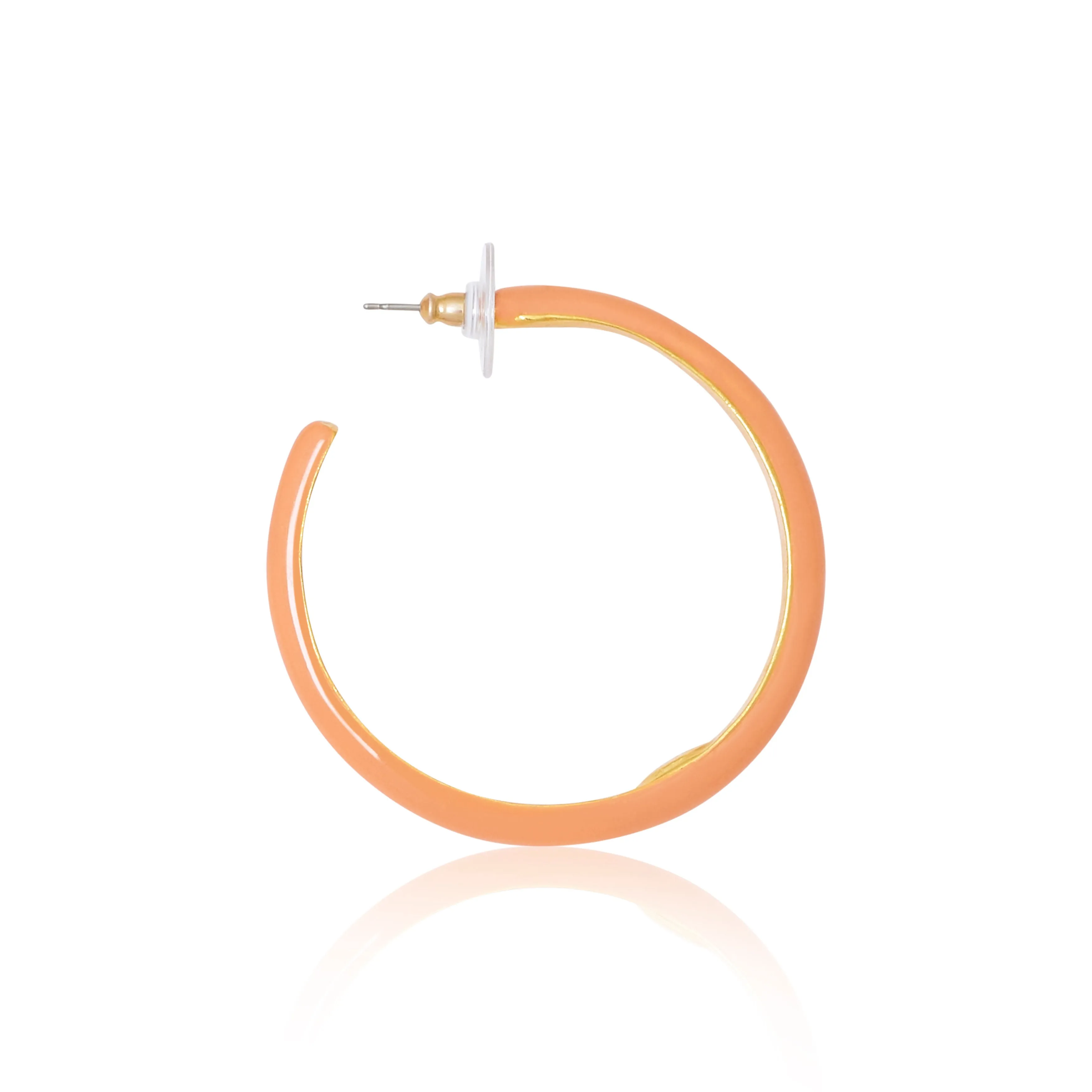 Sunset Glow Hoop Earrings sold by Kenneth Jay Lane product image thumbnail 2