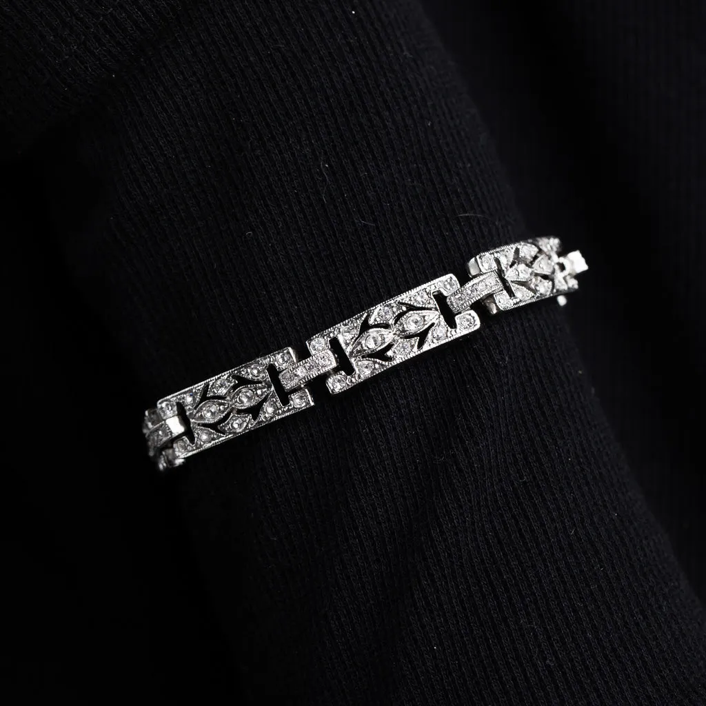 Silver and Crystal Bracelet sold by Kenneth Jay Lane product image thumbnail 2