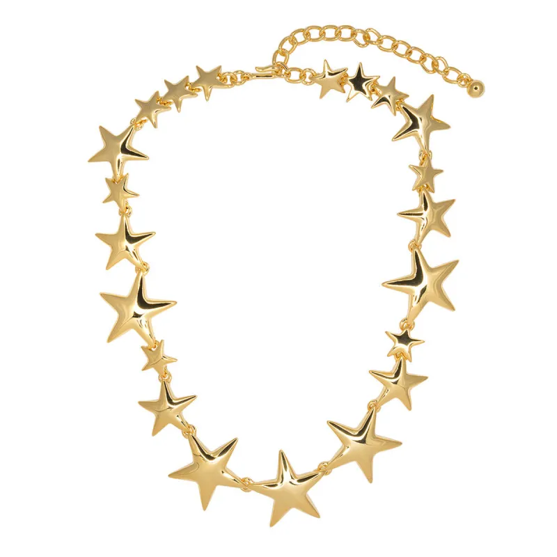Gold Star Necklace sold by Kenneth Jay Lane