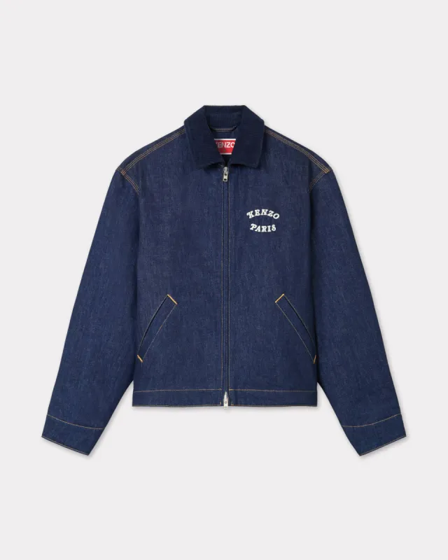 'KENZO VERDY MARKET' padded workwear jacket in japanese denim sold by Kenzo