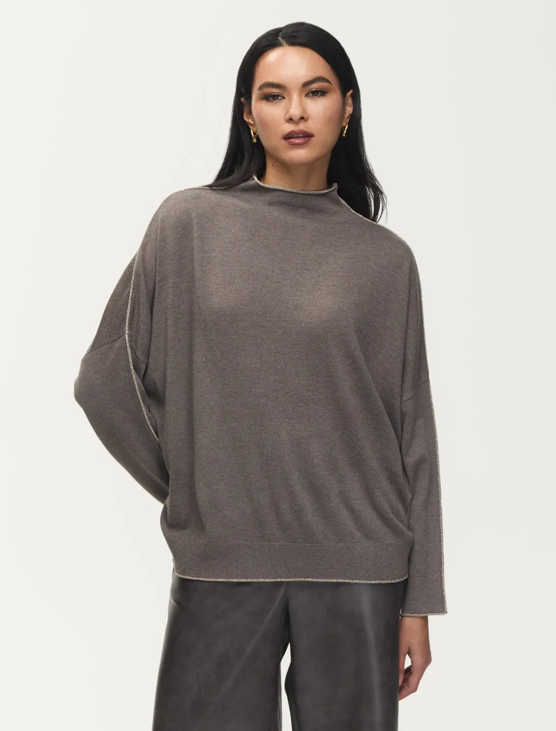 FAWN MOCK SWEATER sold by Kerisma product image thumbnail 2