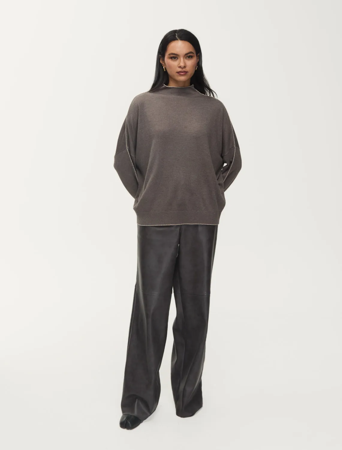 FAWN MOCK SWEATER sold by Kerisma product image thumbnail 4