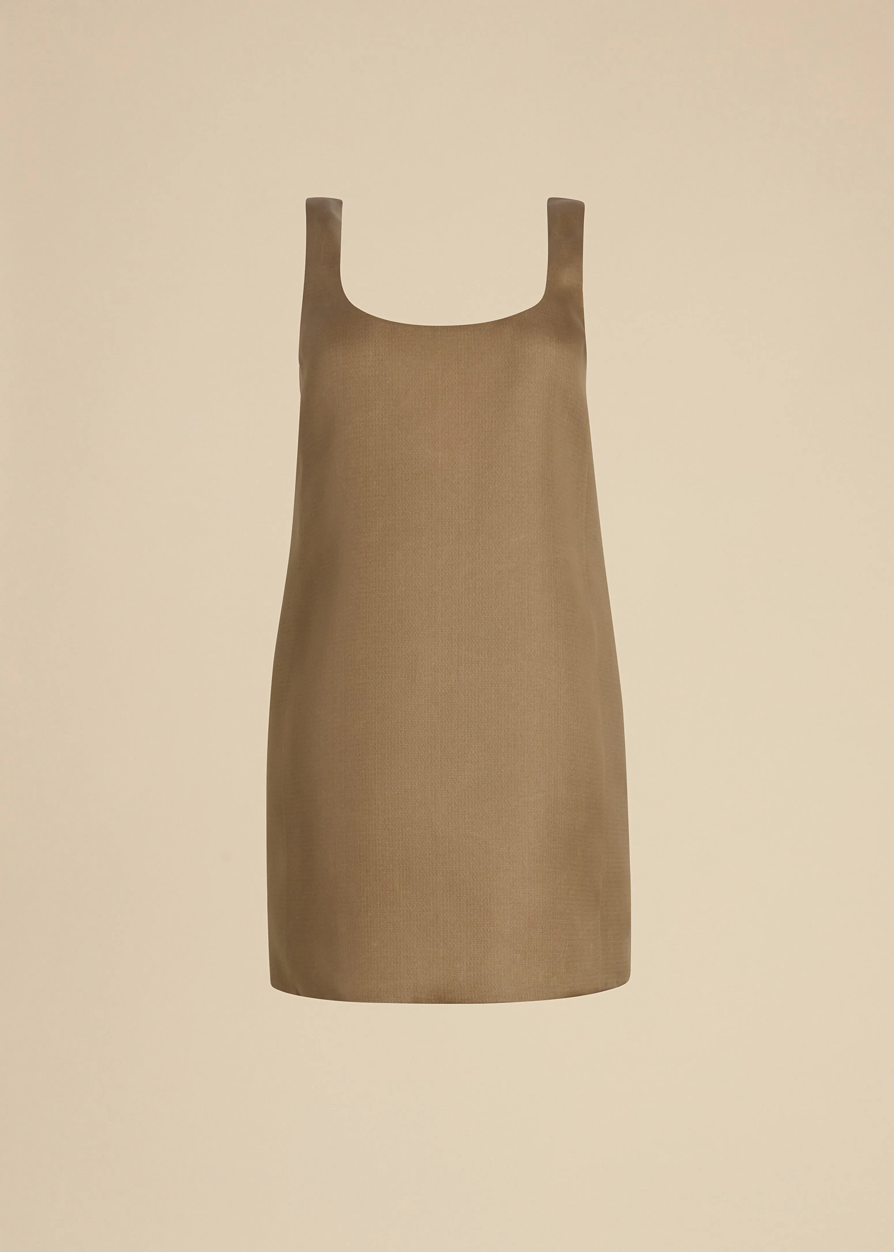 Pranta Dress in Toffee sold by KHAITE