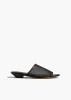 Marion Slide in Black Mesh sold by KHAITE