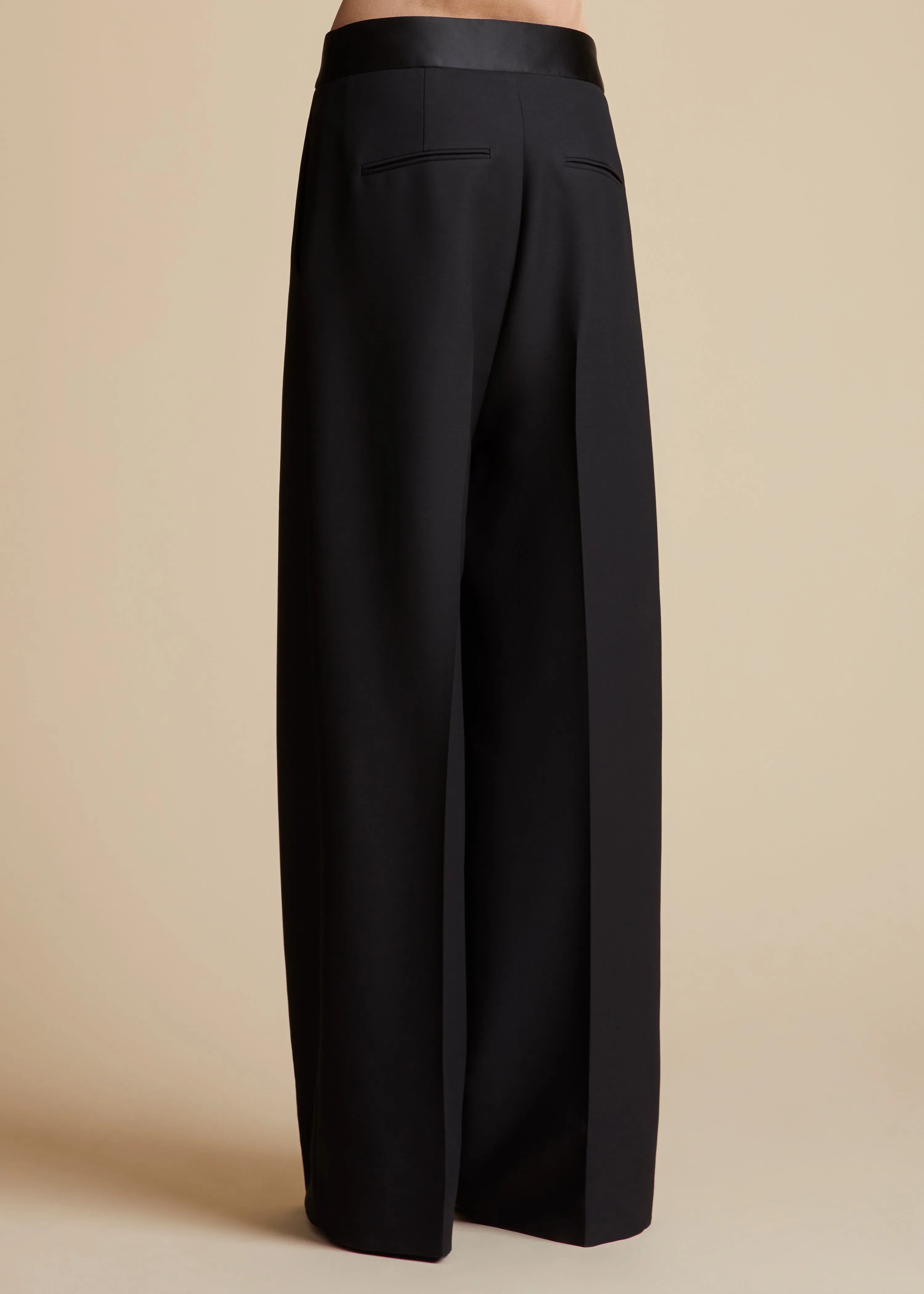 The Banton Pant in Black sold by KHAITE product image thumbnail 3