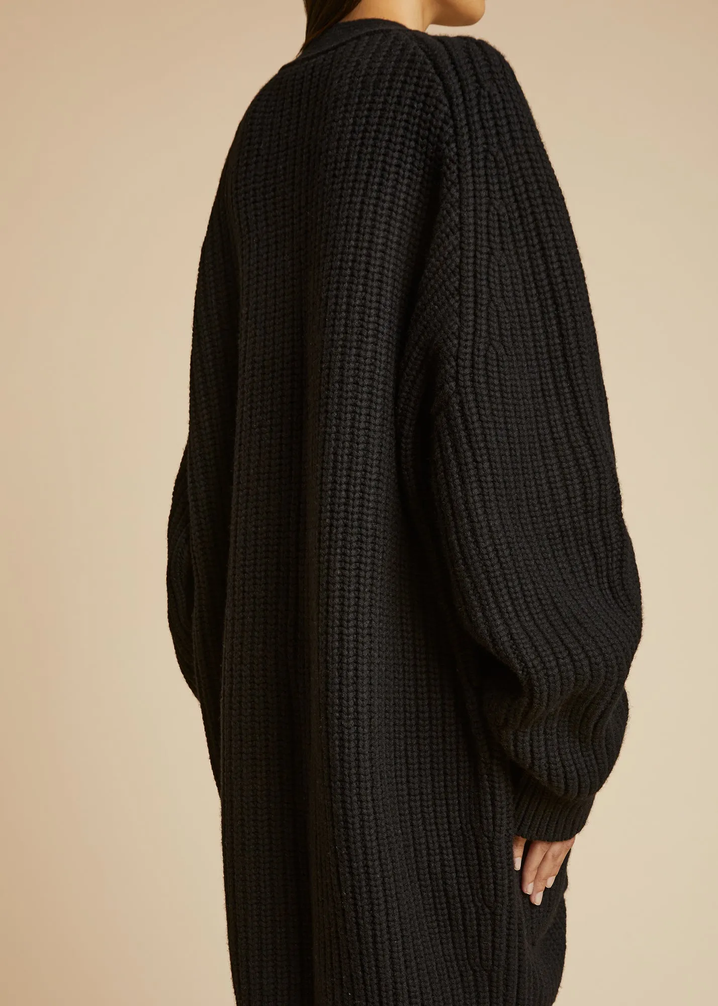 The Milli Cardigan in Black sold by KHAITE product image thumbnail 4