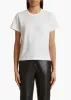 Emmylou T-Shirt in White sold by KHAITE