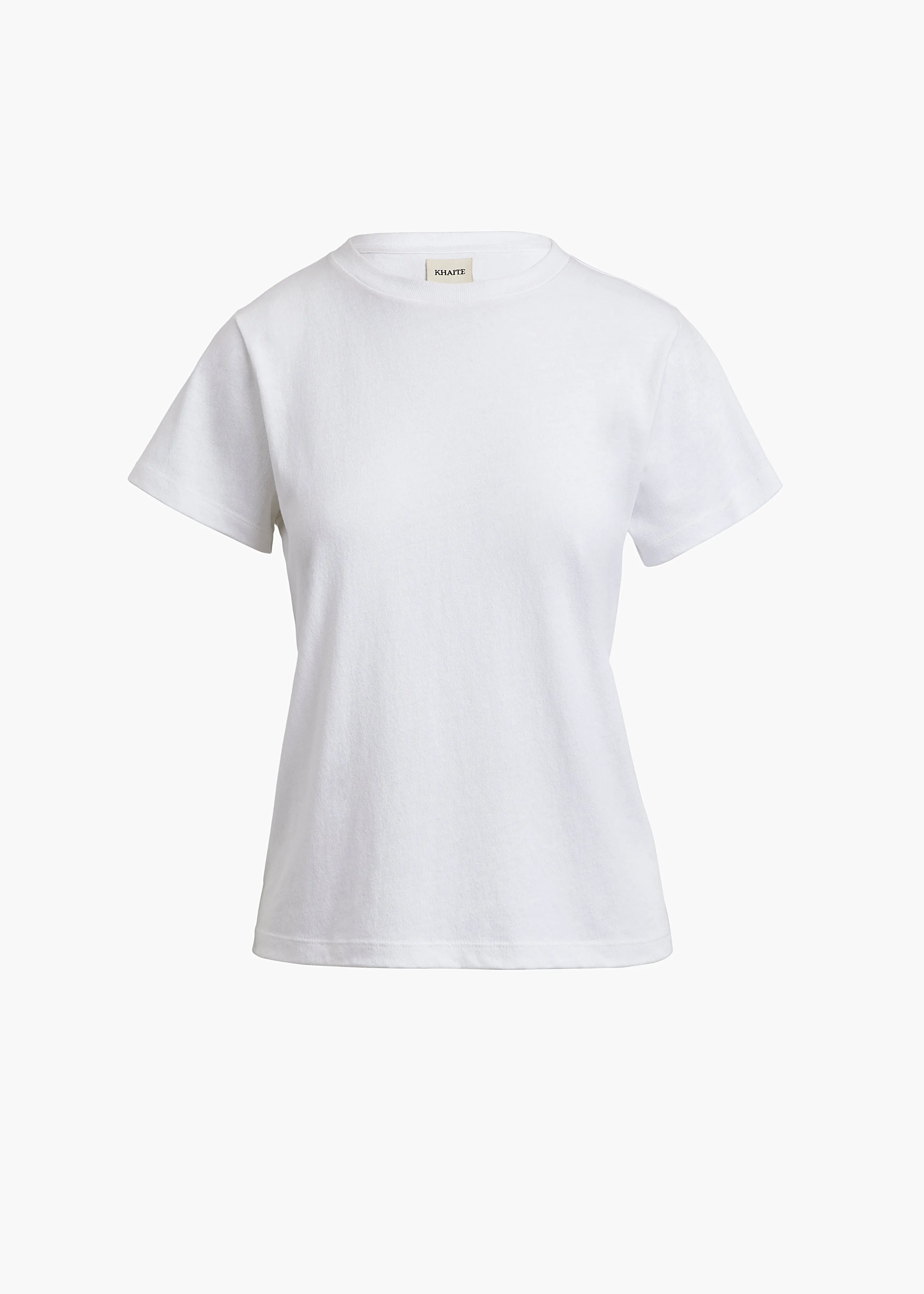 Emmylou T-Shirt in White sold by KHAITE