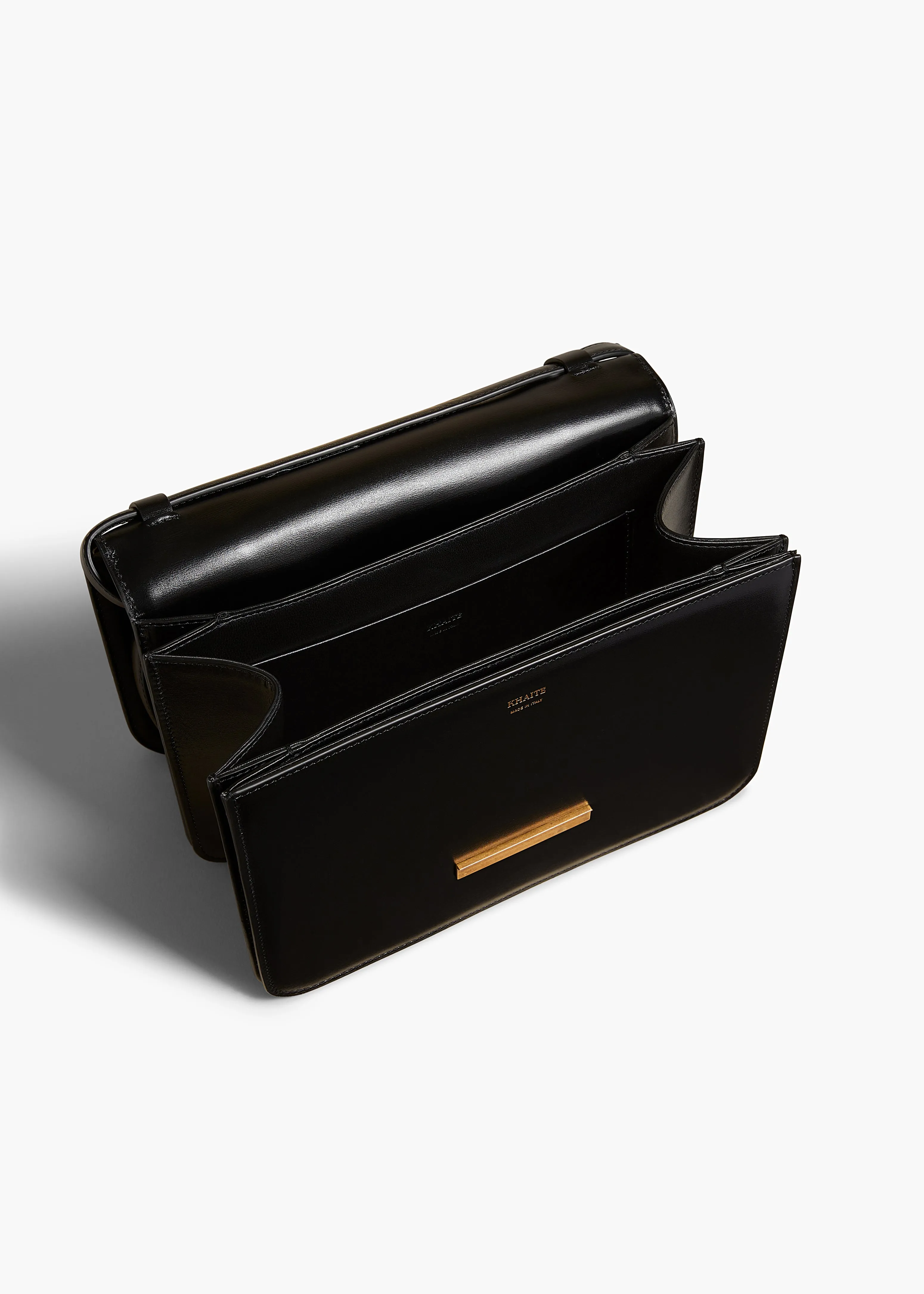 Bridget Crossbody Bag in Black Leather sold by KHAITE product image thumbnail 3