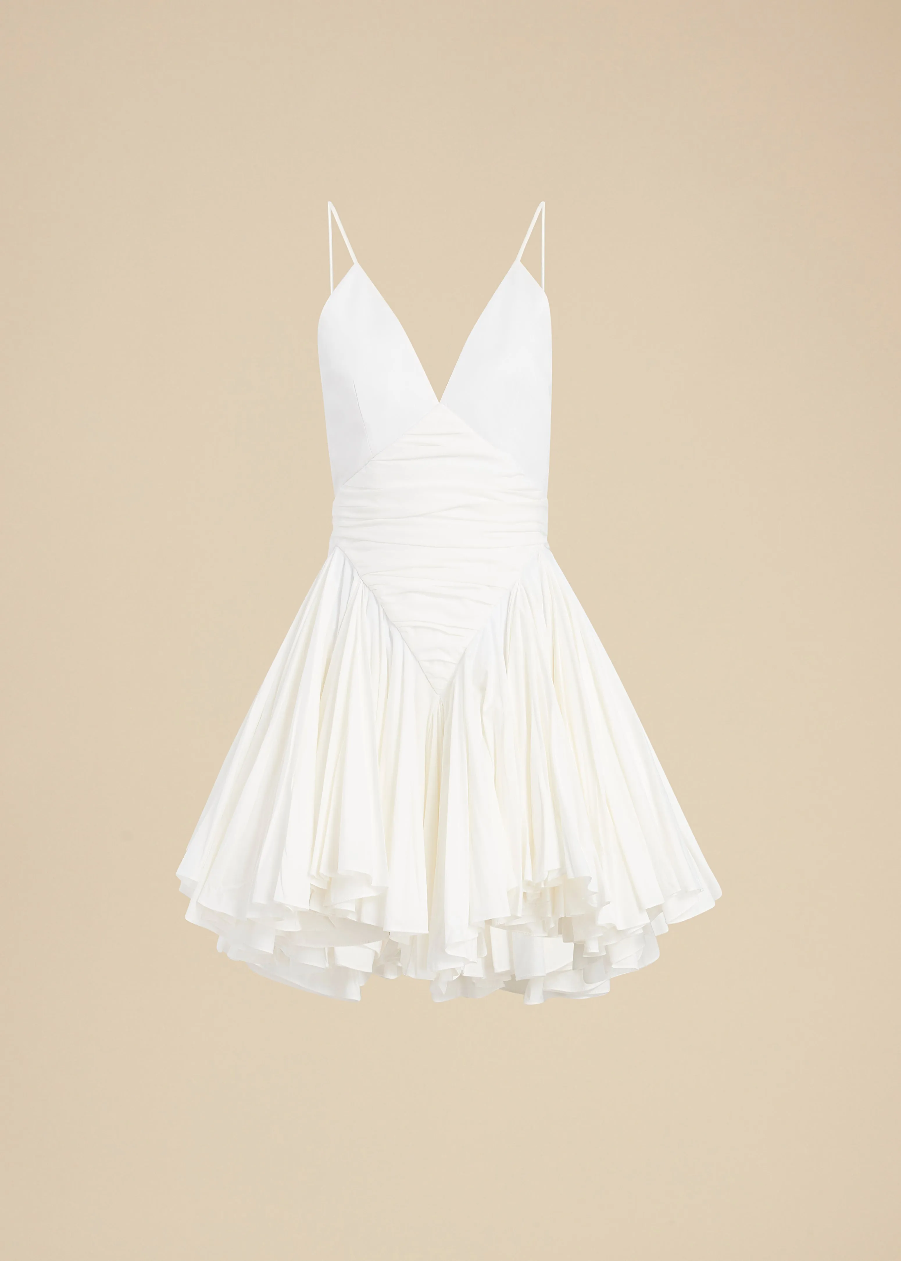 Margot Dress in White sold by KHAITE