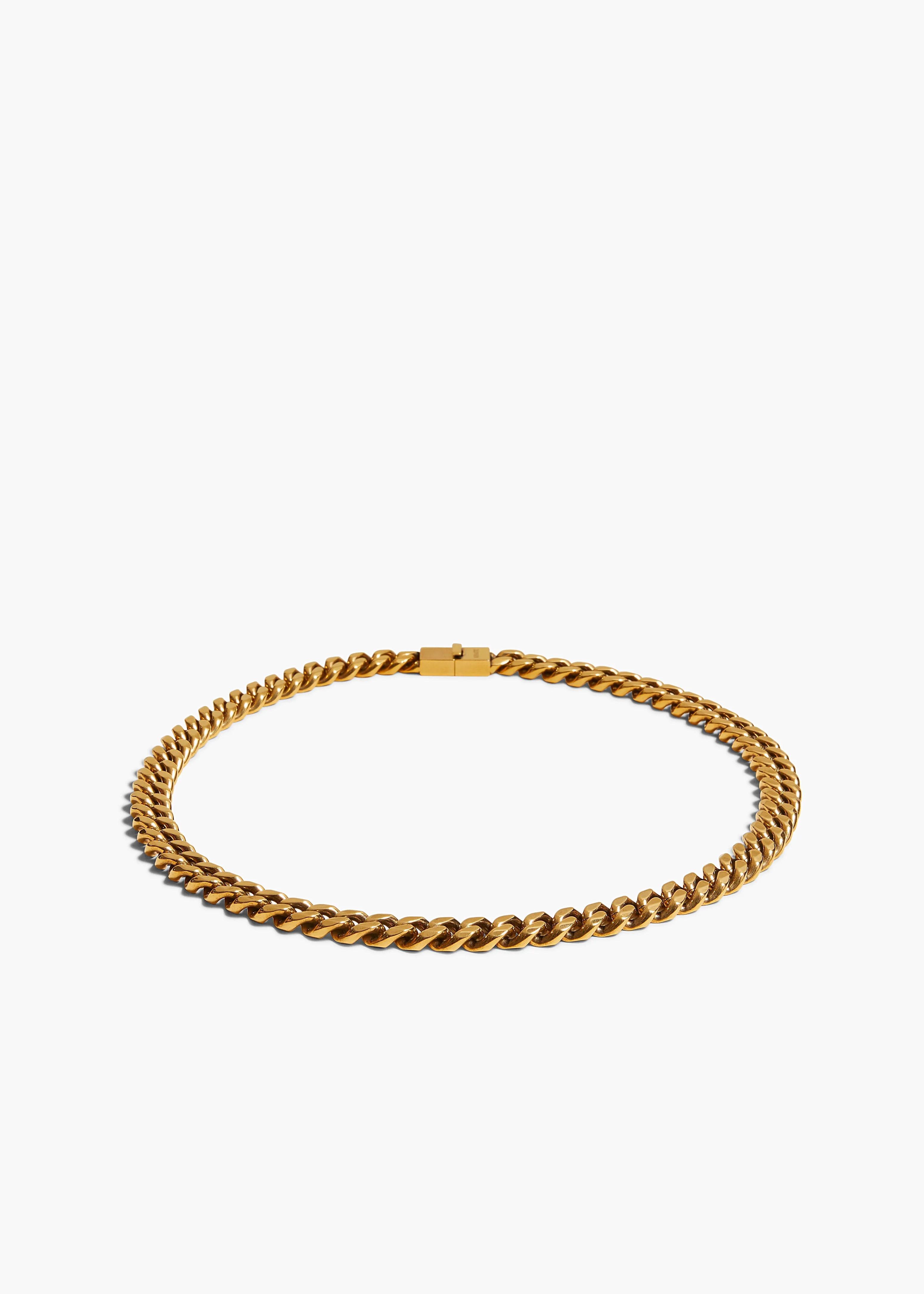 Elio Chain Necklace in Antique Gold sold by KHAITE