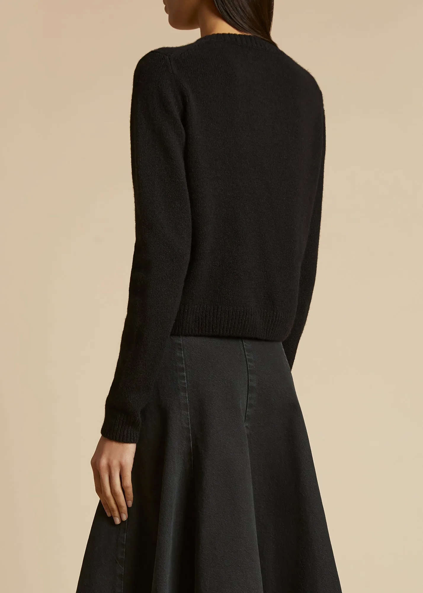 Diletta Sweater in Black sold by KHAITE product image thumbnail 5