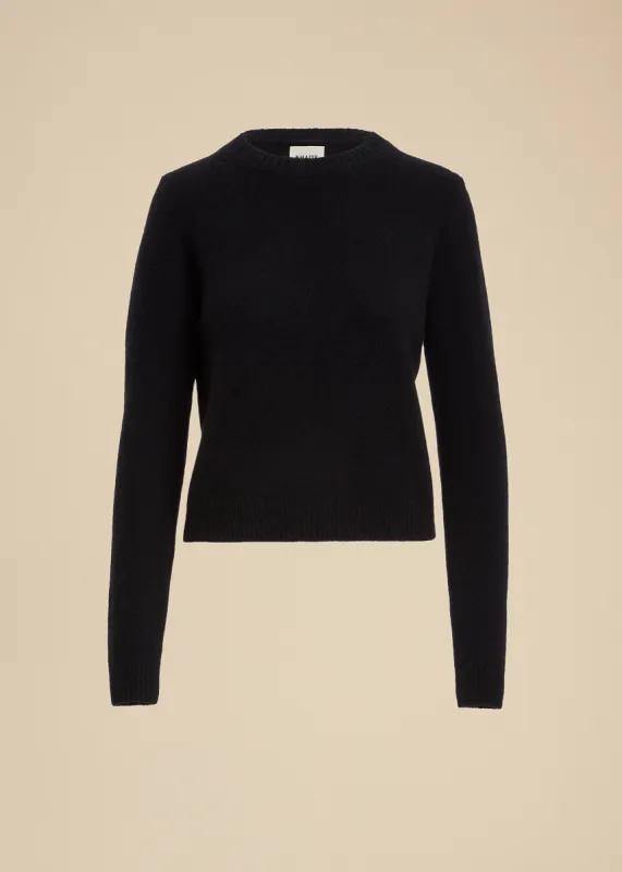 Diletta Sweater in Black made by KHAITE