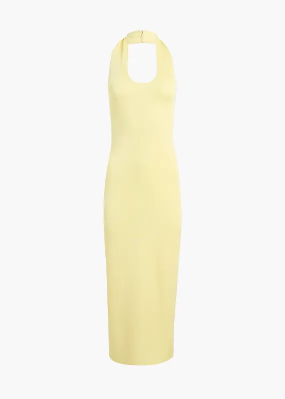 Coraline Dress in Yuzu sold by KHAITE