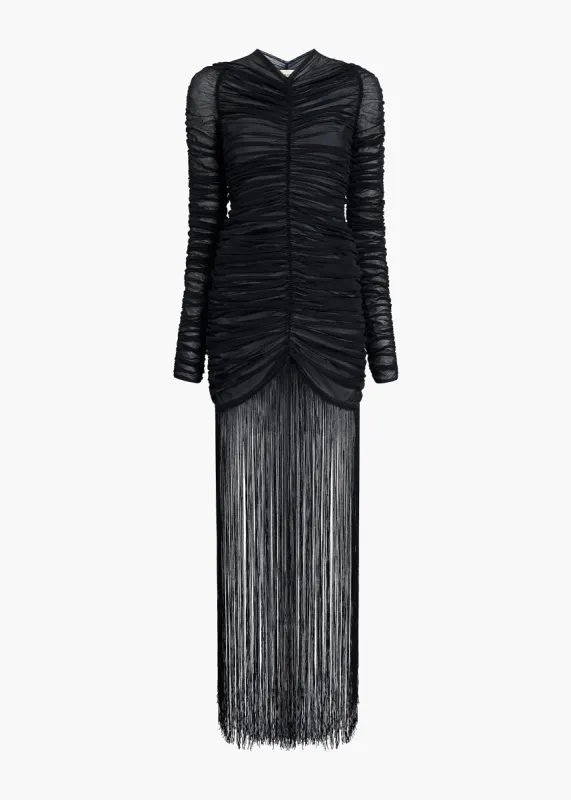 Guisa Dress in Black sold by KHAITE