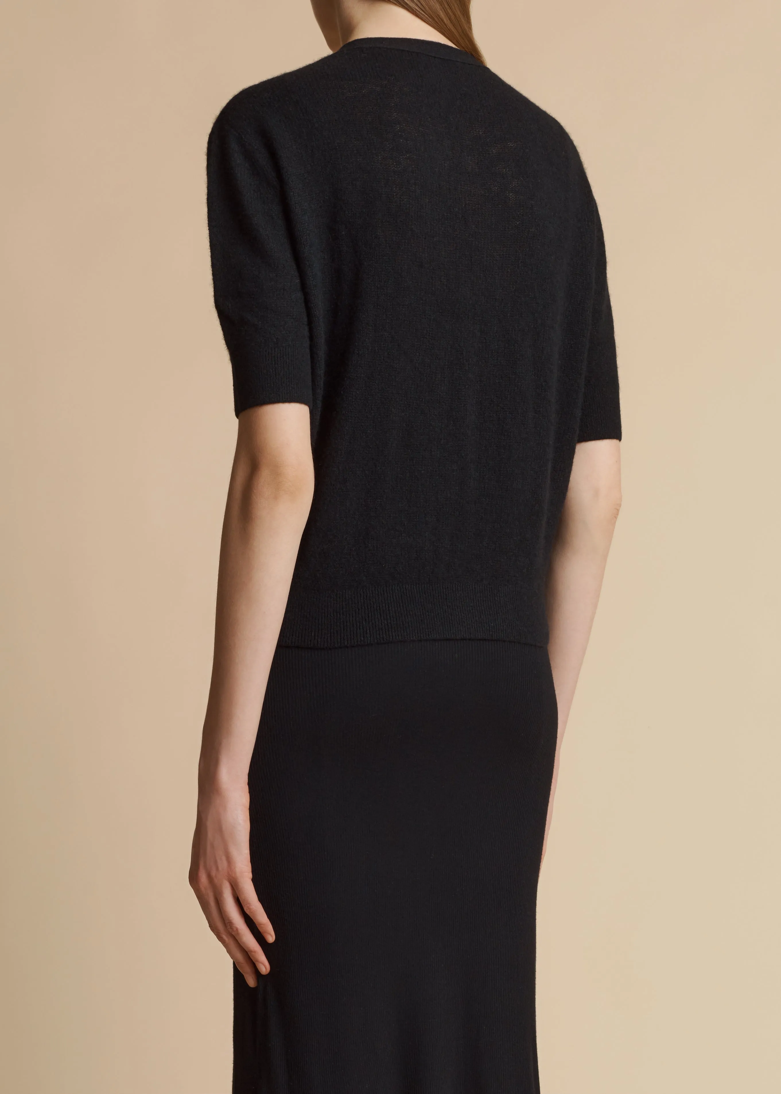 The Dianna Cardigan in Black sold by KHAITE product image thumbnail 2