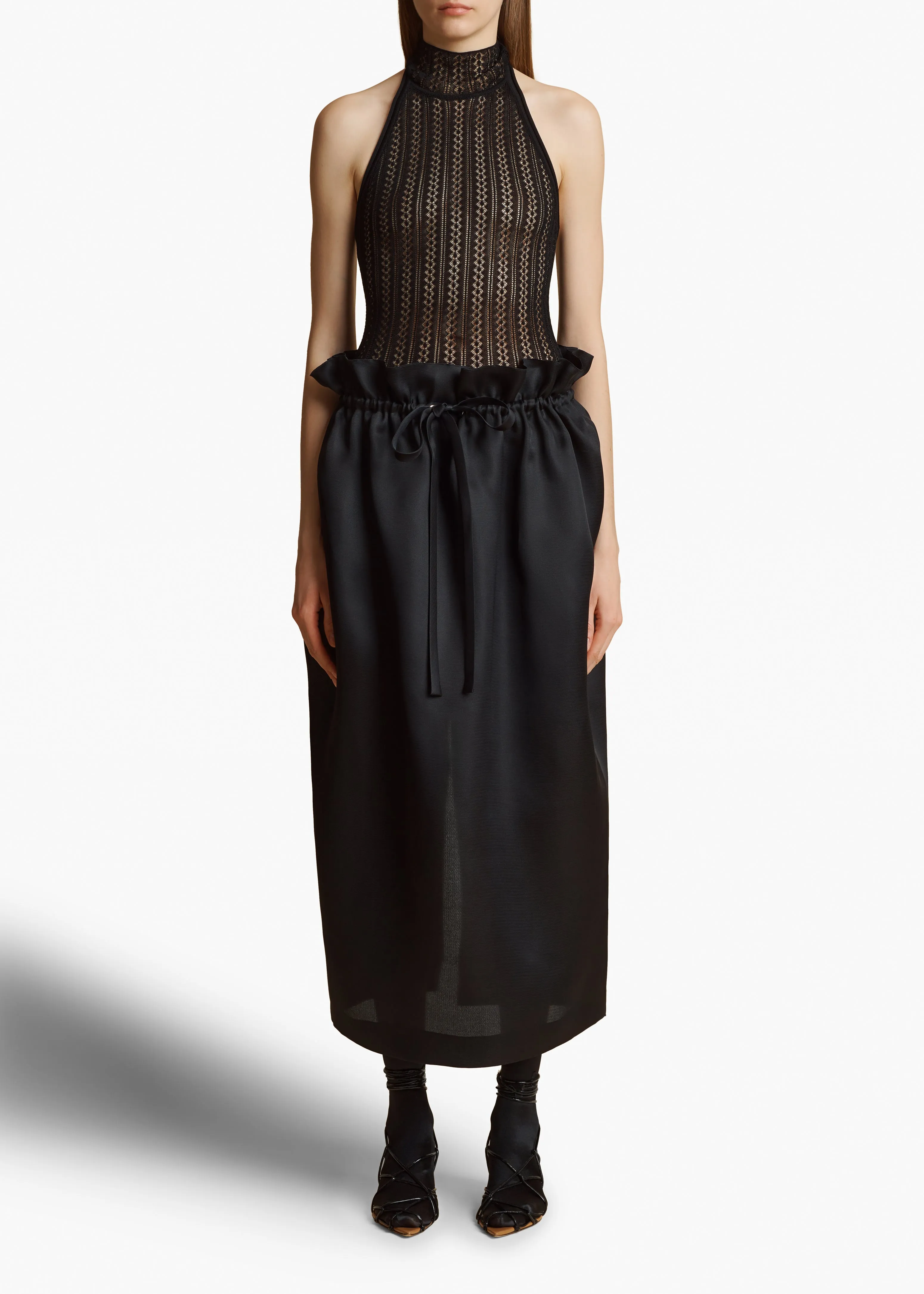 Benedetta Top in Black sold by KHAITE product image thumbnail 2