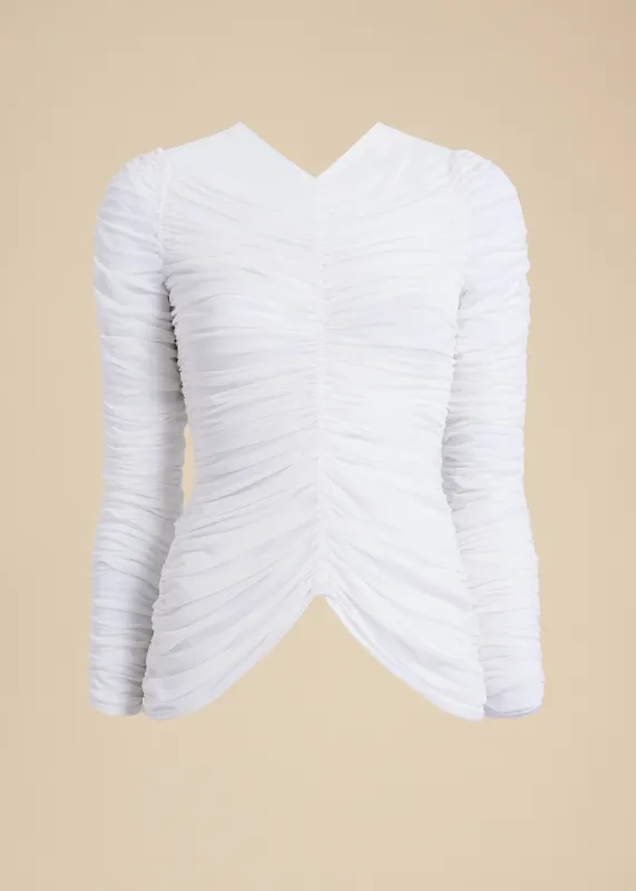 Haven Top in Glaze sold by KHAITE