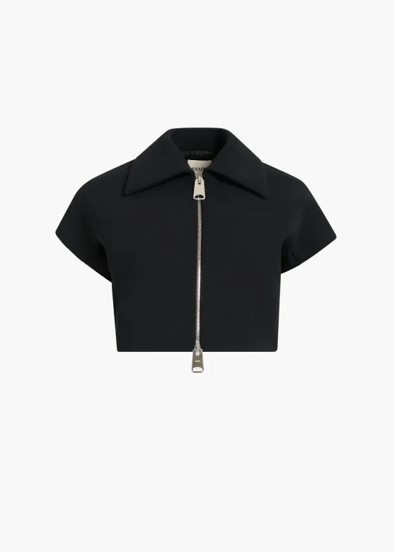 Robin Top in Black sold by KHAITE