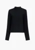 Calliope Top in Black sold by KHAITE