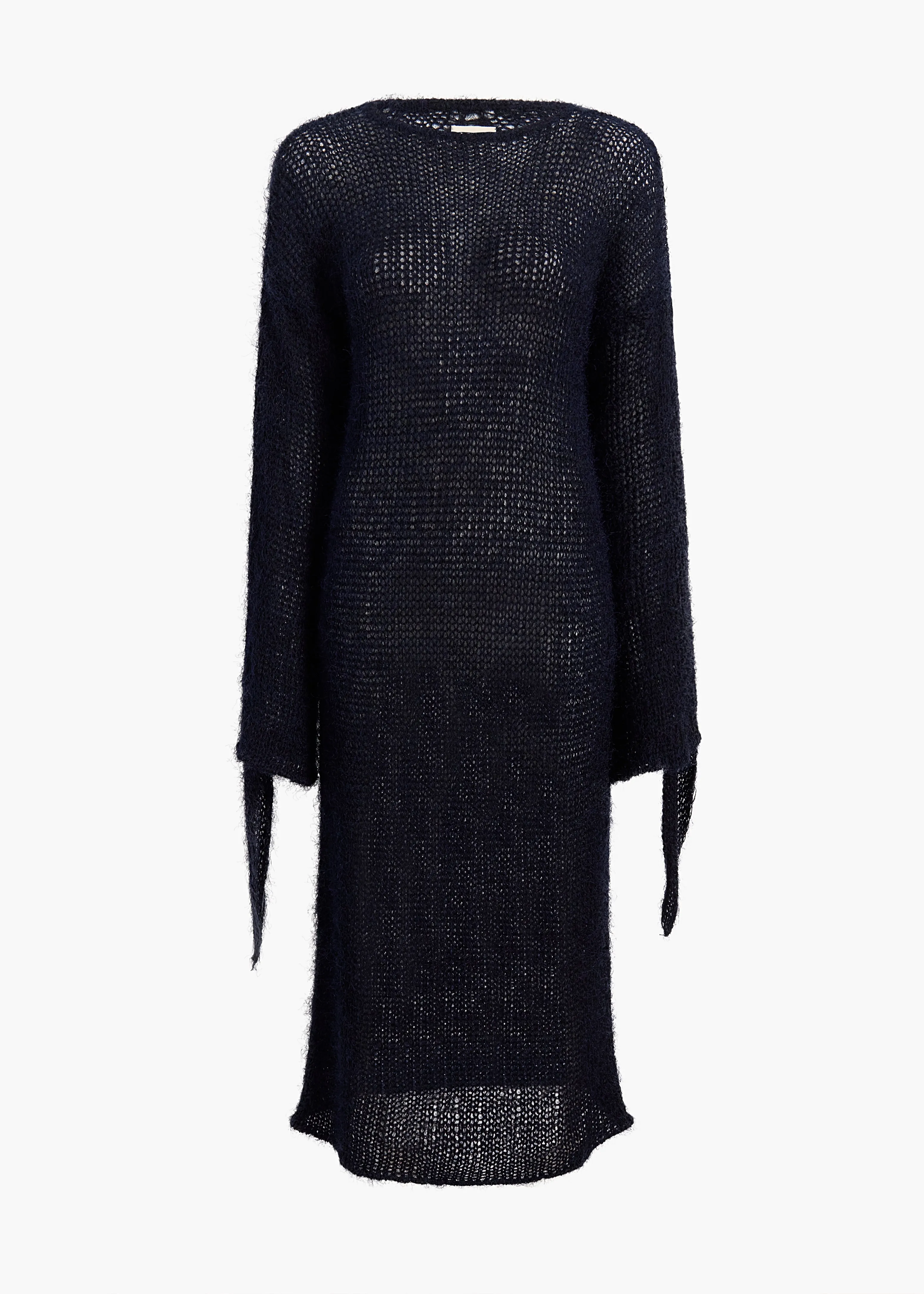 Luke Dress in Navy sold by KHAITE