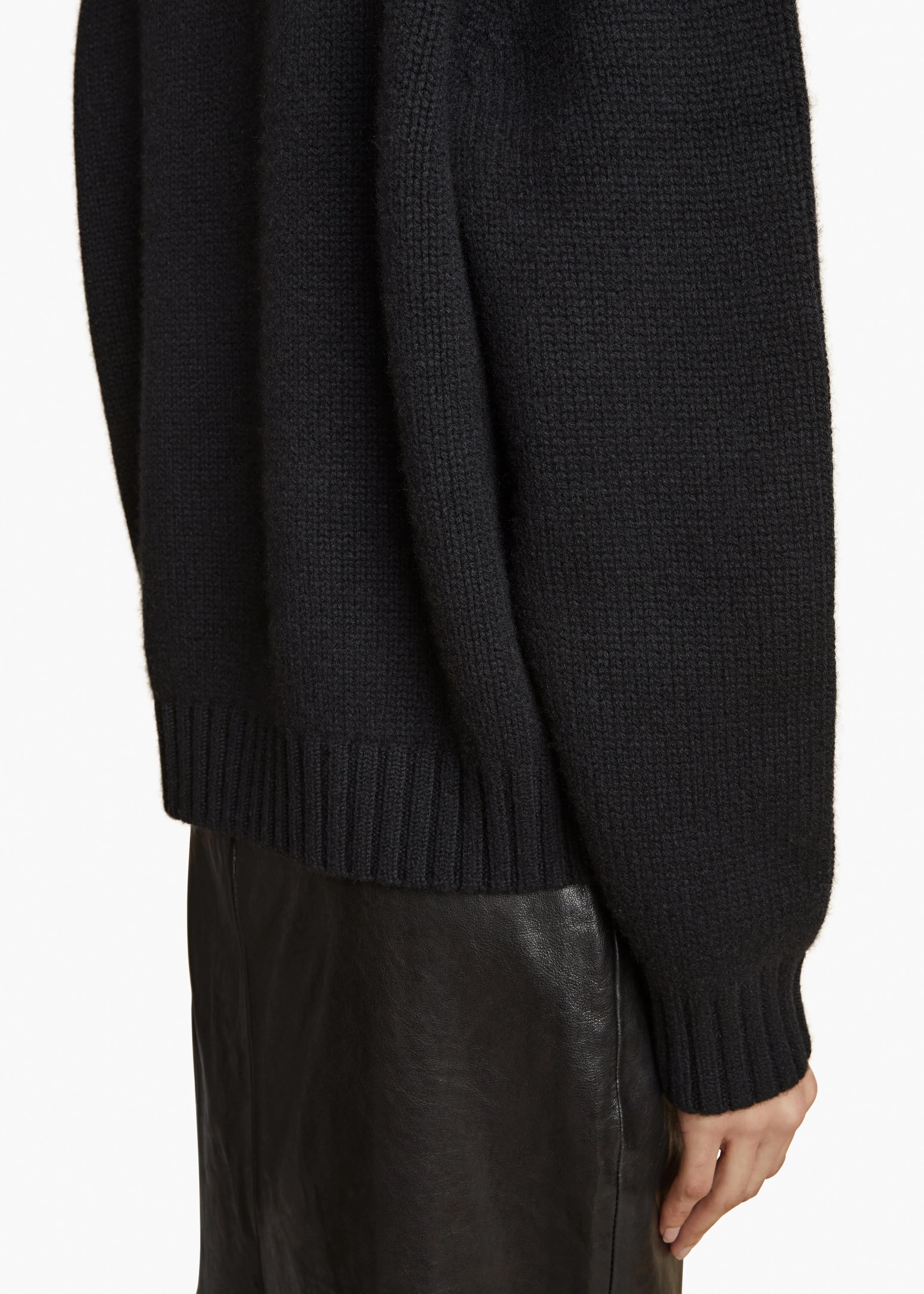 Mae Sweater in Black sold by KHAITE product image thumbnail 5