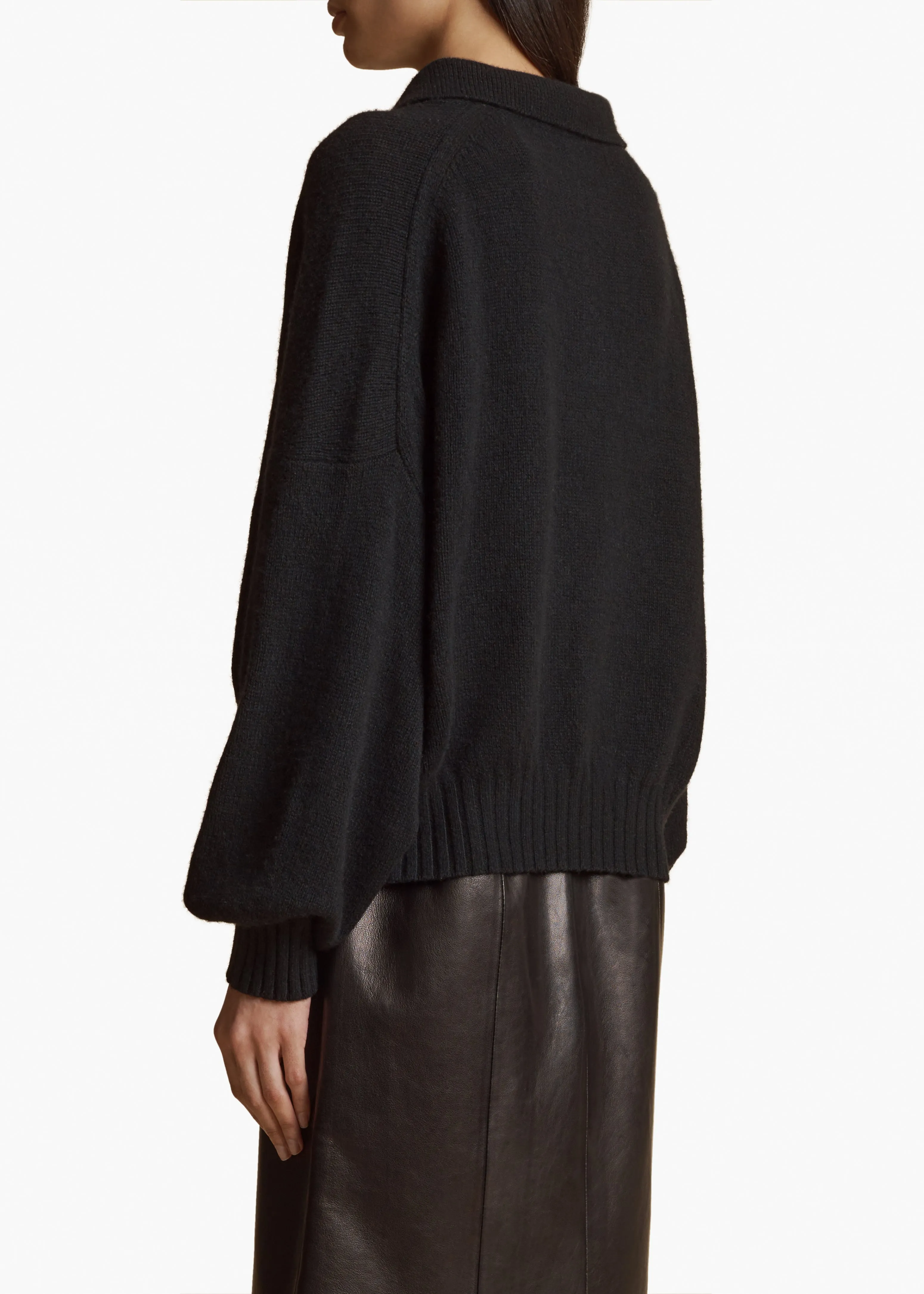 Rene Sweater in Black sold by KHAITE product image thumbnail 4