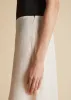 Mauva Skirt in Natural sold by KHAITE