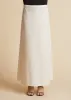 Mauva Skirt in Natural sold by KHAITE