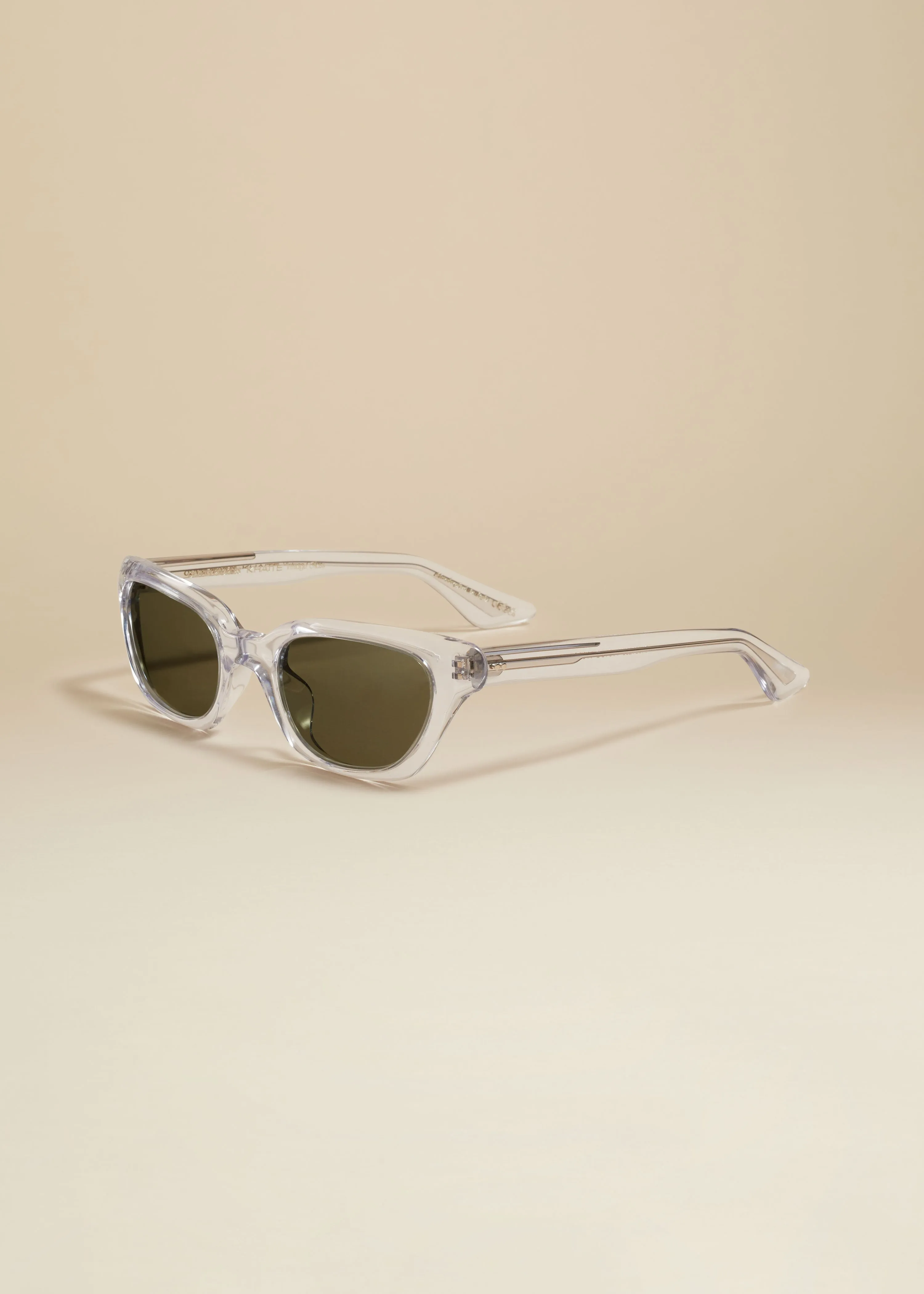 KHAITE x Oliver Peoples 1983C in Crystal and Silver Mirror sold by KHAITE product image thumbnail 2