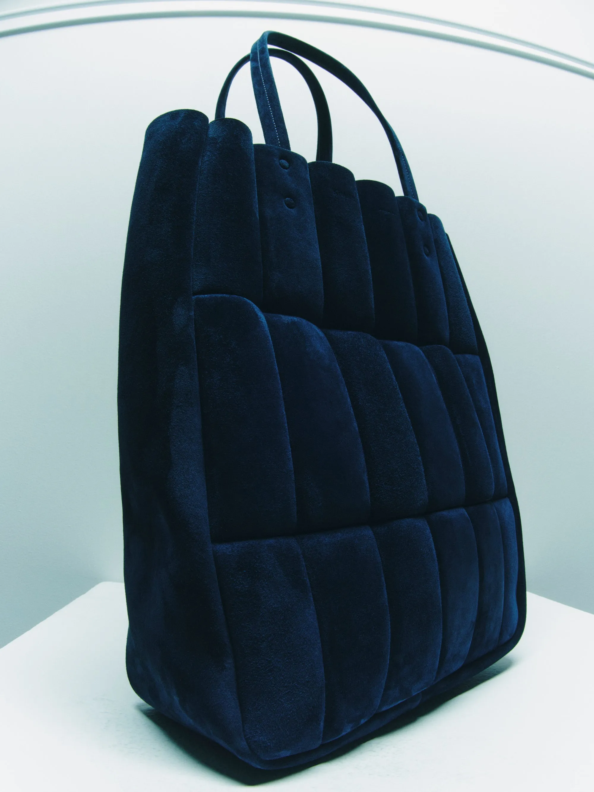Zoe Tote in Midnight Suede sold by KHAITE product image thumbnail 5