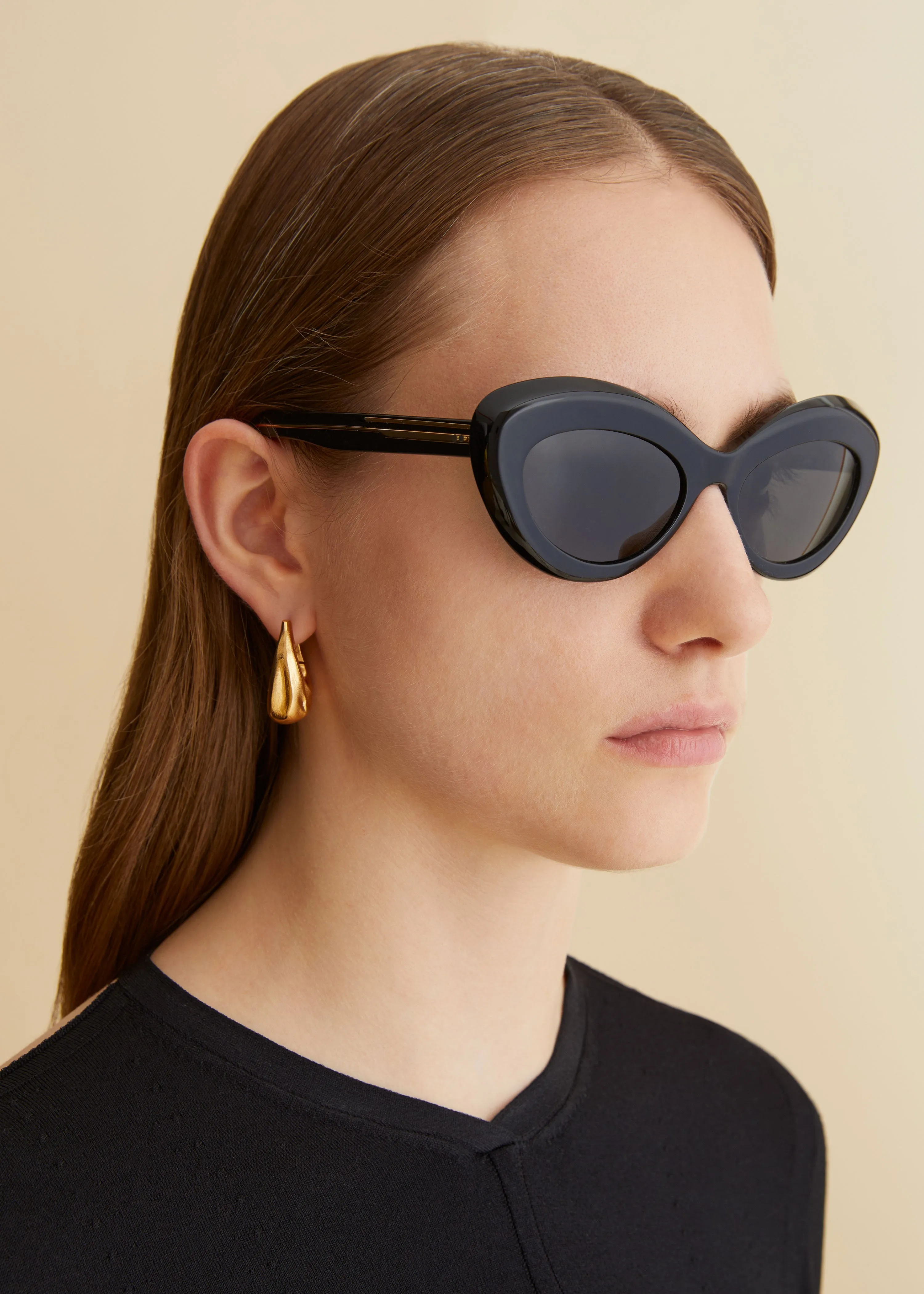 KHAITE x Oliver Peoples 1968C in Black and Grey sold by KHAITE product image thumbnail 4