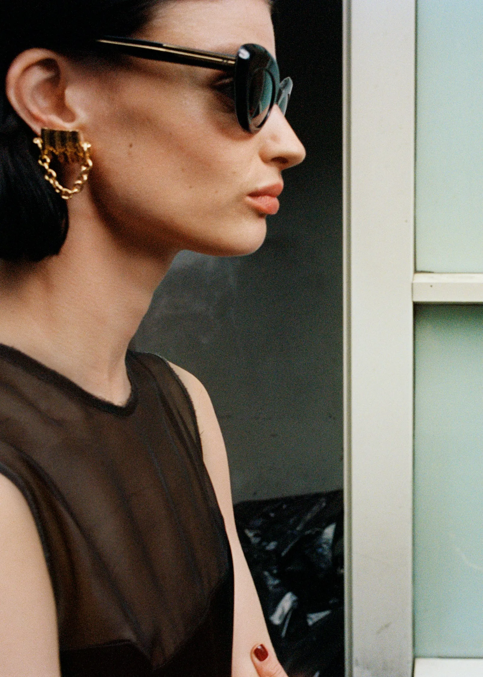 KHAITE x Oliver Peoples 1968C in Black and Grey sold by KHAITE product image thumbnail 5