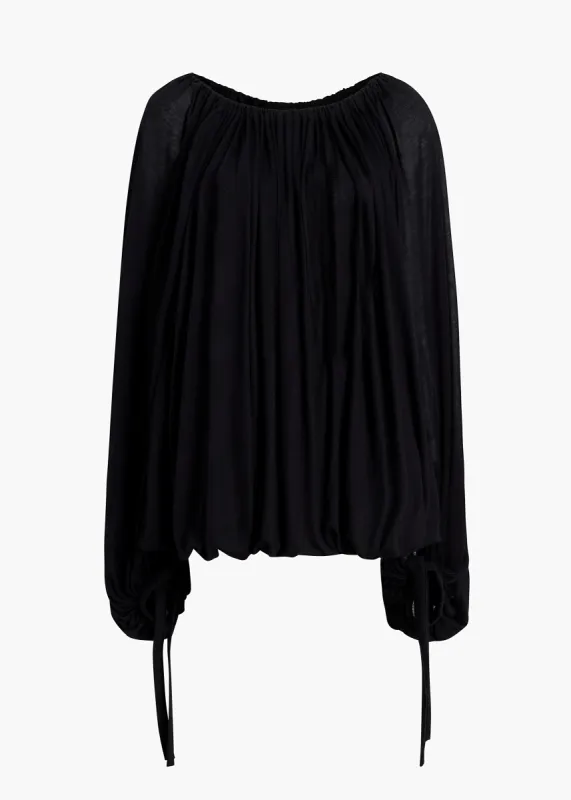 Nash Top in Black sold by KHAITE