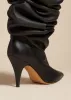 The River Knee-High Boot in Black Leather sold by KHAITE
