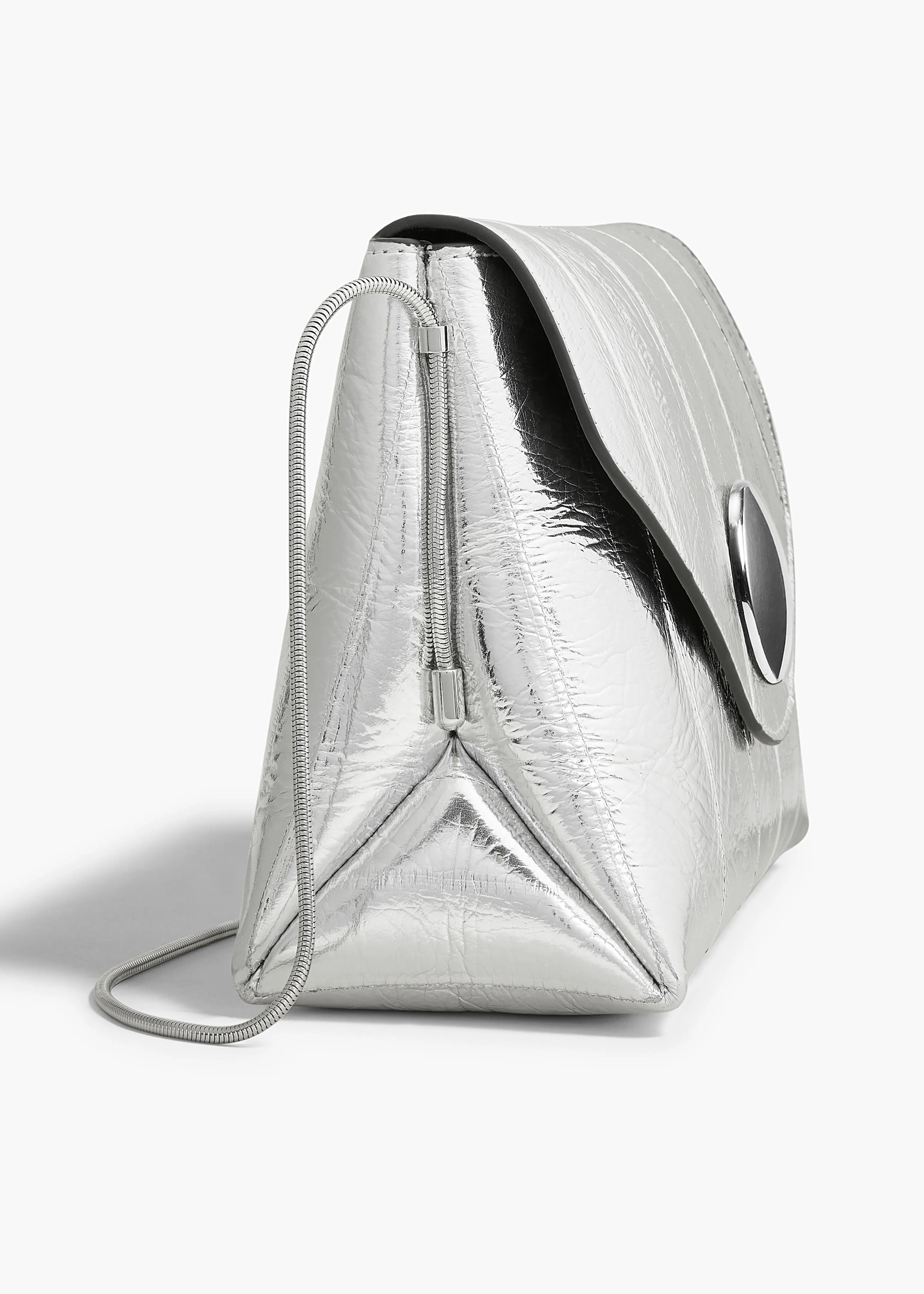 Bobbi Bag in Silver Eel Leather sold by KHAITE product image thumbnail 3