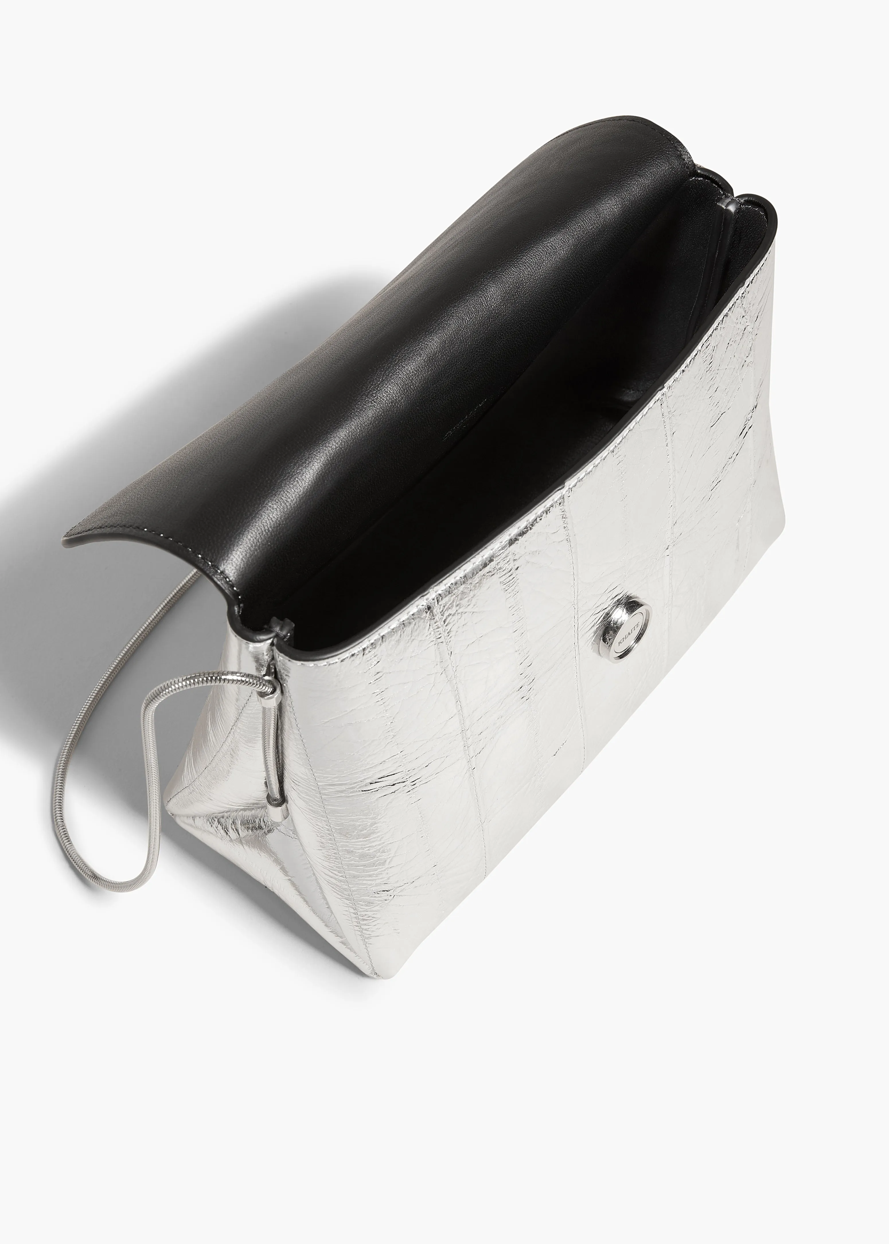 Bobbi Bag in Silver Eel Leather sold by KHAITE product image thumbnail 4