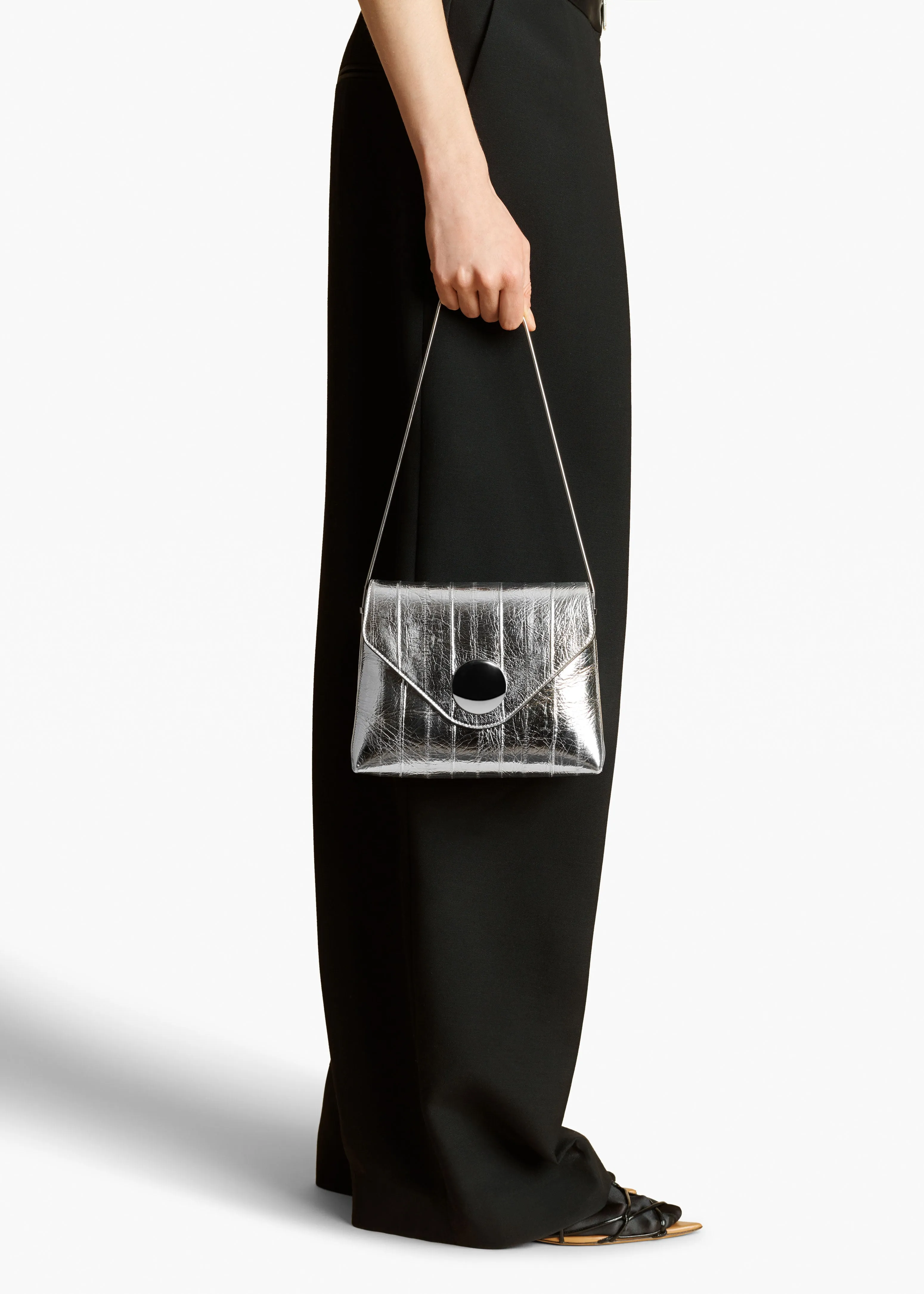 Bobbi Bag in Silver Eel Leather sold by KHAITE product image thumbnail 5