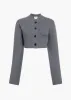 Ello Jacket in Sterling sold by KHAITE