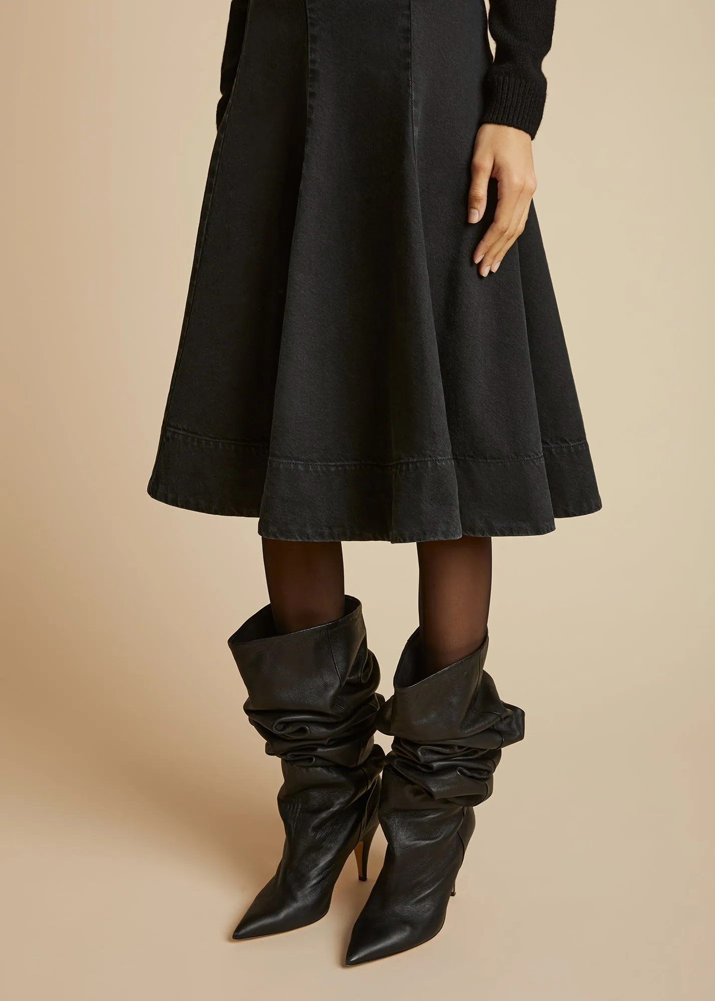 The Lennox Skirt in Prescott sold by KHAITE product image thumbnail 4