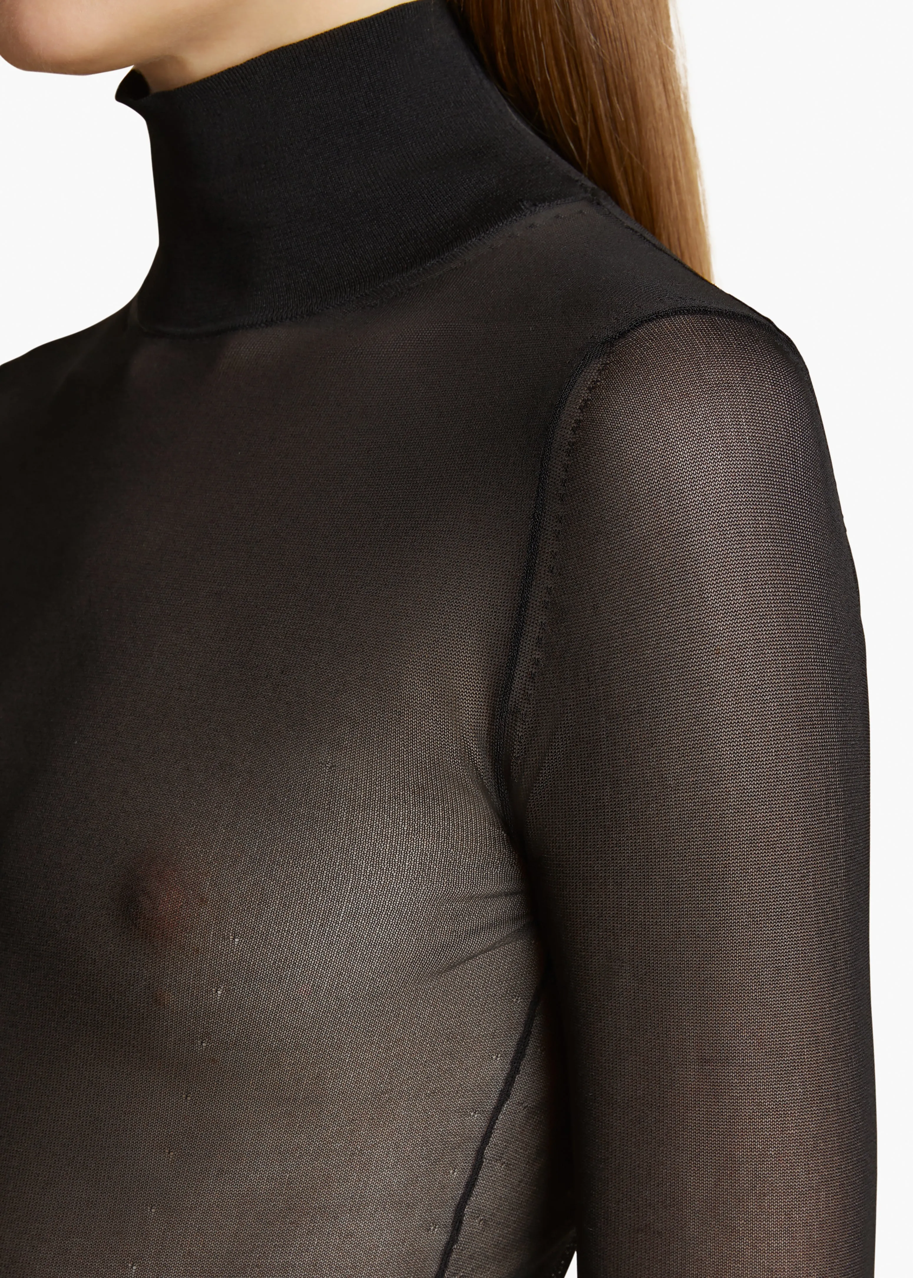 Tallin Bodysuit in Black sold by KHAITE product image thumbnail 5