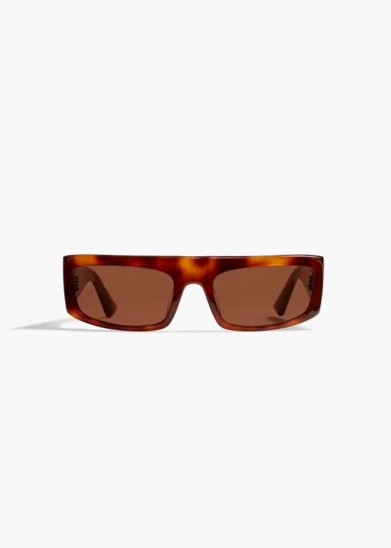 KHAITE x Oliver Peoples 1979C in Dark Mahogany and Brown sold by KHAITE