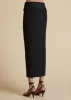 The Pepita Skirt in Black sold by KHAITE